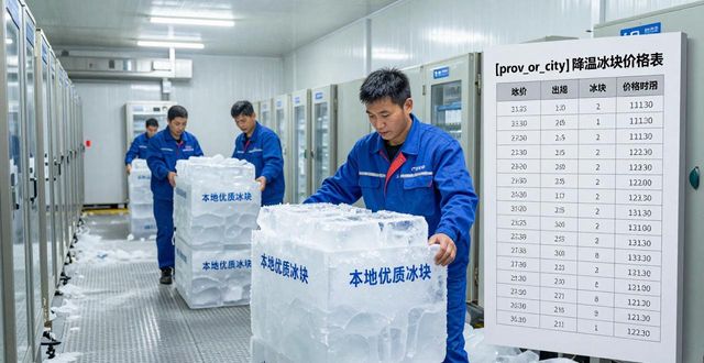 万州降温冰块多少钱一吨？本地制冰厂报价来了