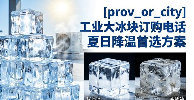 万州工业大冰块订购电话 夏日降温首选方案